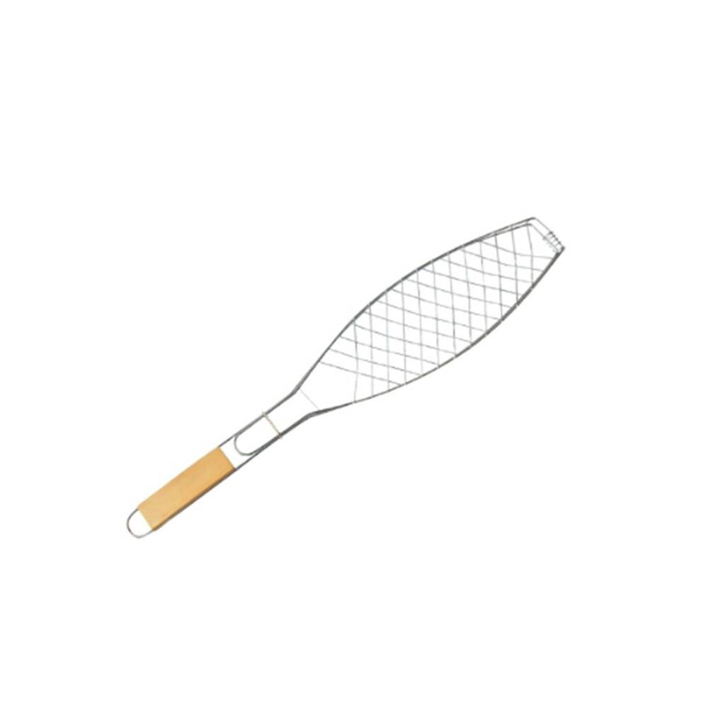 Outdoor Roasting Fish Grilling Basket Grilled Fish Clip Vegetable Flexible Nonstick Barbecue Tool Portable Mesh BBQ