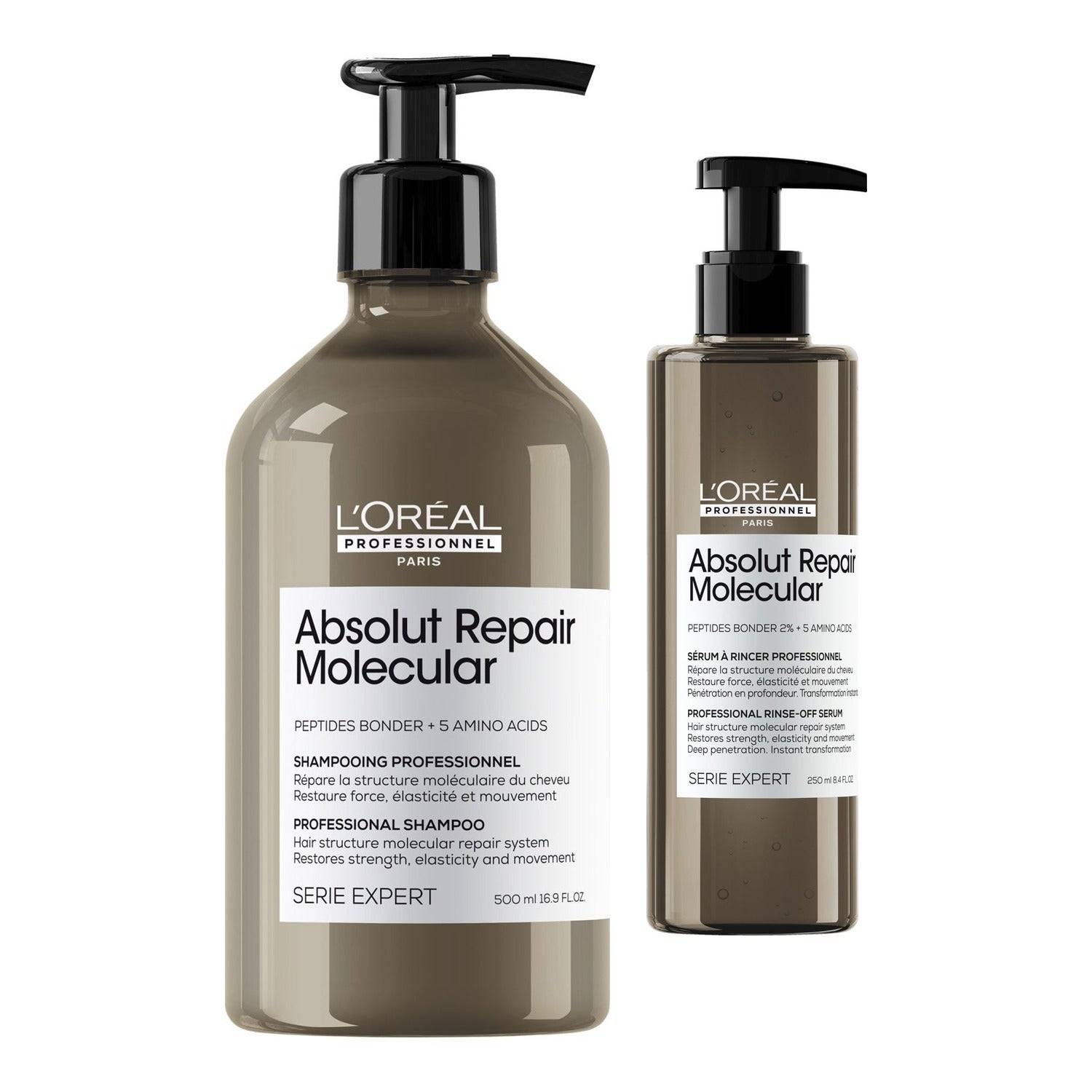 L'Oréal Professionnel Absolut Repair Molecular Shampoo & Rinse-Out Serum