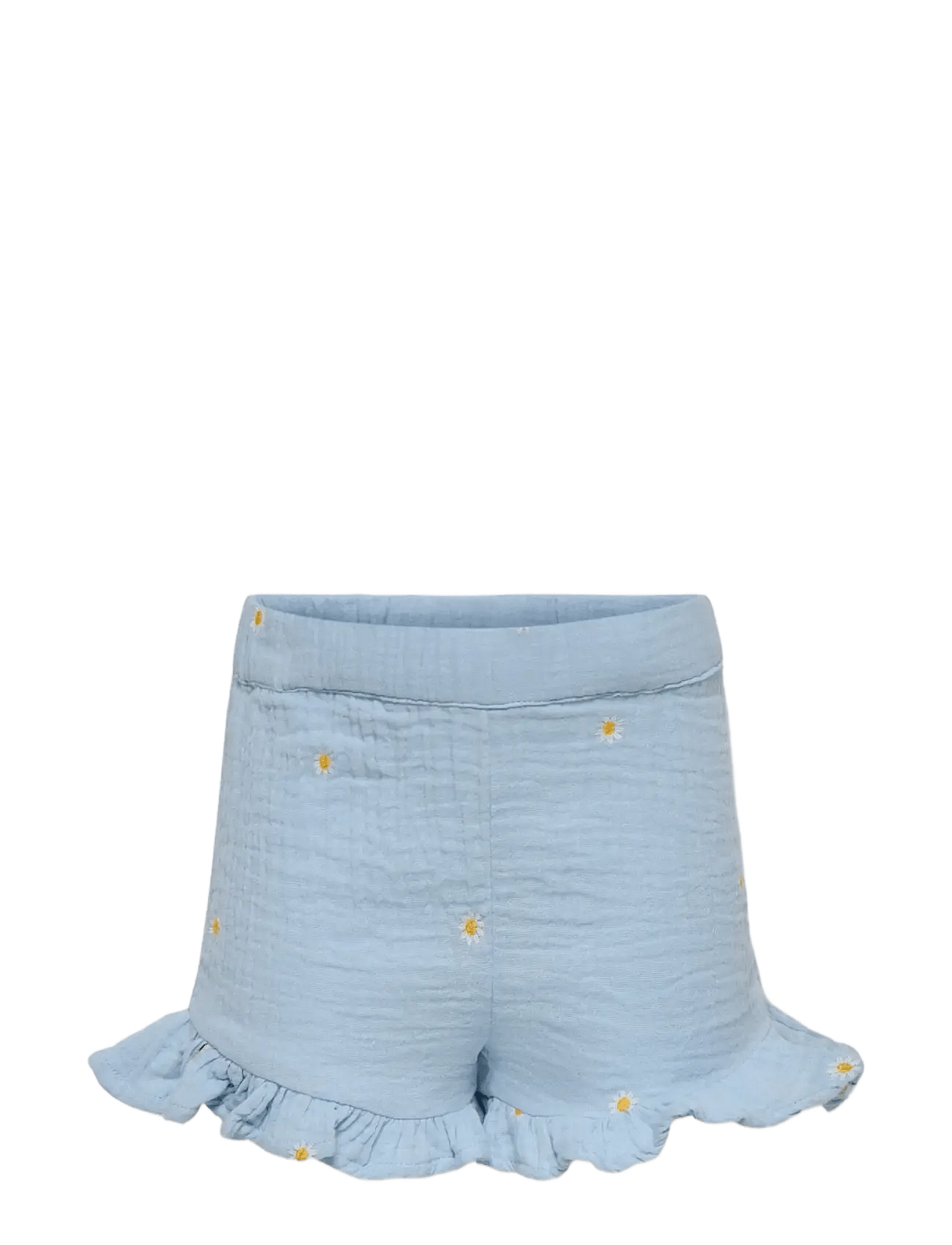 Kids Only Kmgthyra Emb Frill Shorts Wvn - Blue - 128