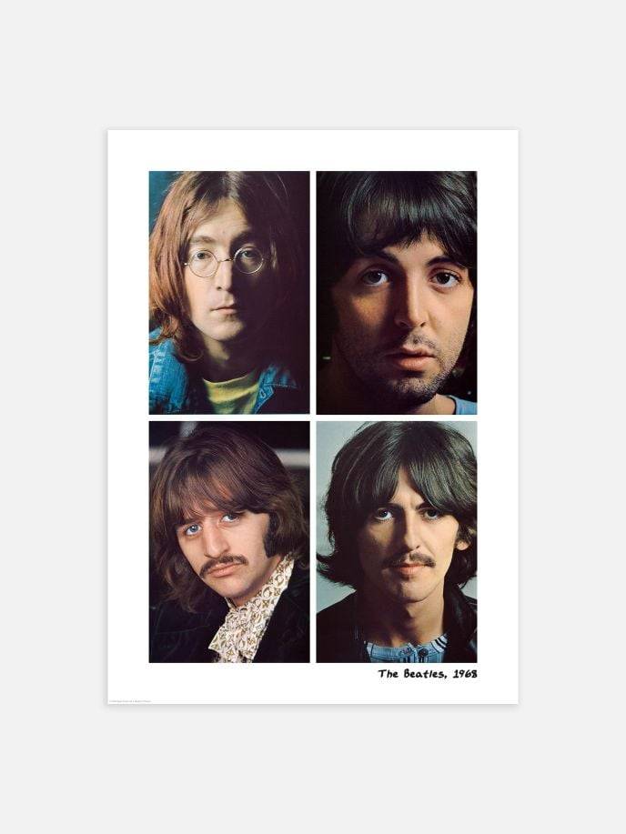 The Beatles Portraits Poster