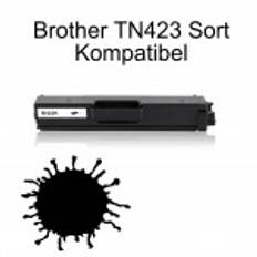 Brother Tn423 BK Sort kompatibel toner TN-423