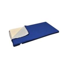 Madrass, ABENA Comfort, 200x90x14cm, blå, med Techmaflex-överdrag