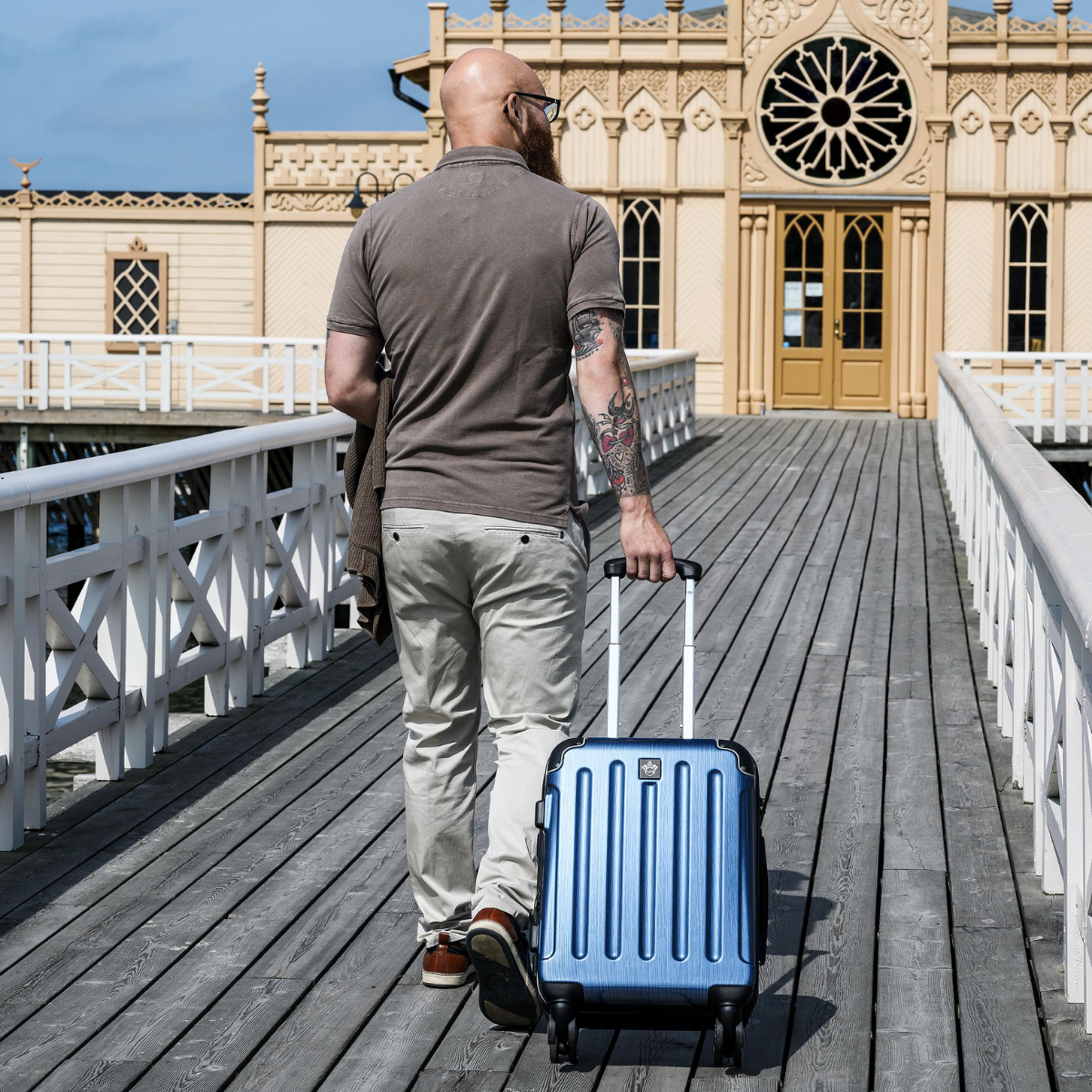 CAB Copenhagen Kabine Kuffert - Blå