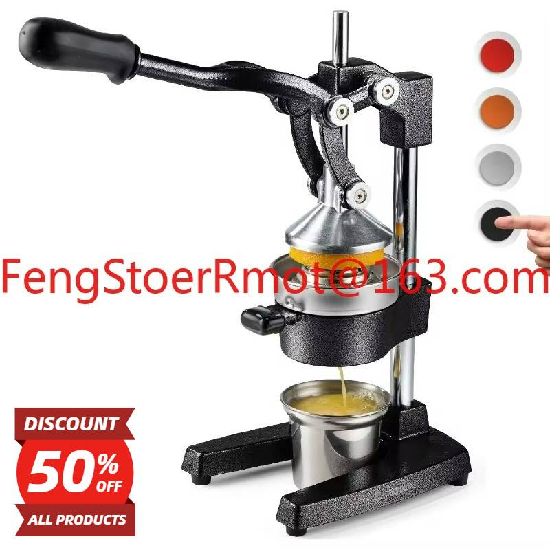 Household Commercial Stainless Steel Manual Juicer Cast Iron Orange Press