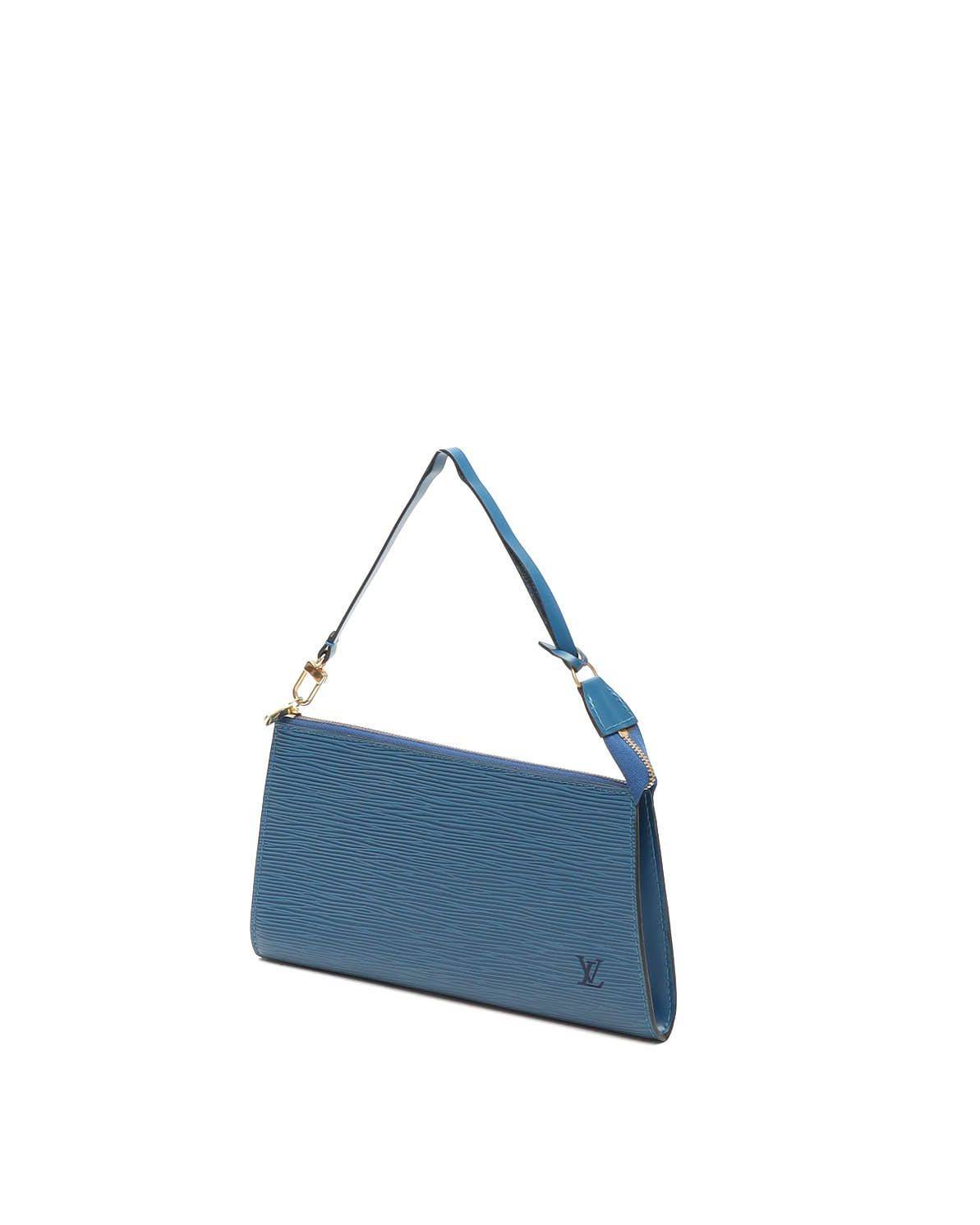 Louis Vuitton Epi Pochette Accessoires Pouch - Blue (One Size)