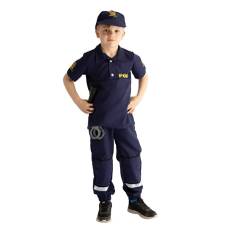 Norsk Politi Kostume Børn 3-8 år