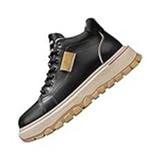 Hallux Valgus skor herr sneakers herr vandring sneakers promenadsneakers skor 97 män, svart, 39 EU