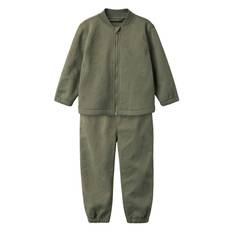 NAME IT Nmmmars Quilted Set Fo |Khaki green |116