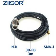 Utomhus 2.4 ghz 5.8 ghz wifi-antenn n hane sma rundstrålande wifi glasfiber 5g antenner wifi-förlängare för hotspot 2.4 ghz - Nk till sma-j