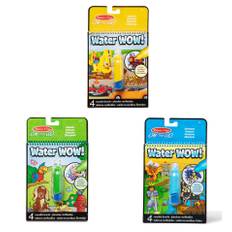 Melissa & Doug Water Wow! Malebog Sæt 3 Stk.