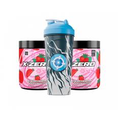 X-Gamer X-Zero Wild Strawberry &amp; Strawberry - 2 x 100 Serveringar