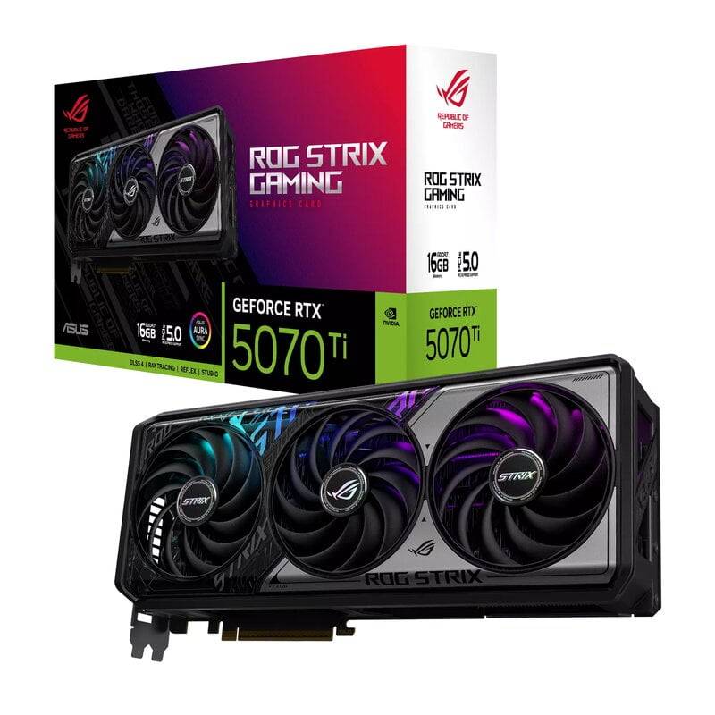 ASUS ROG Strix GeForce RTX 5070 Ti 16GB