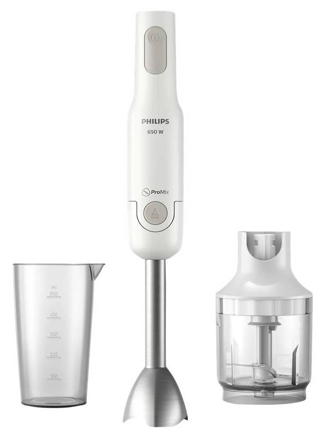 Philips Daily Collection ProMix Stavblender - 650W - Hvid