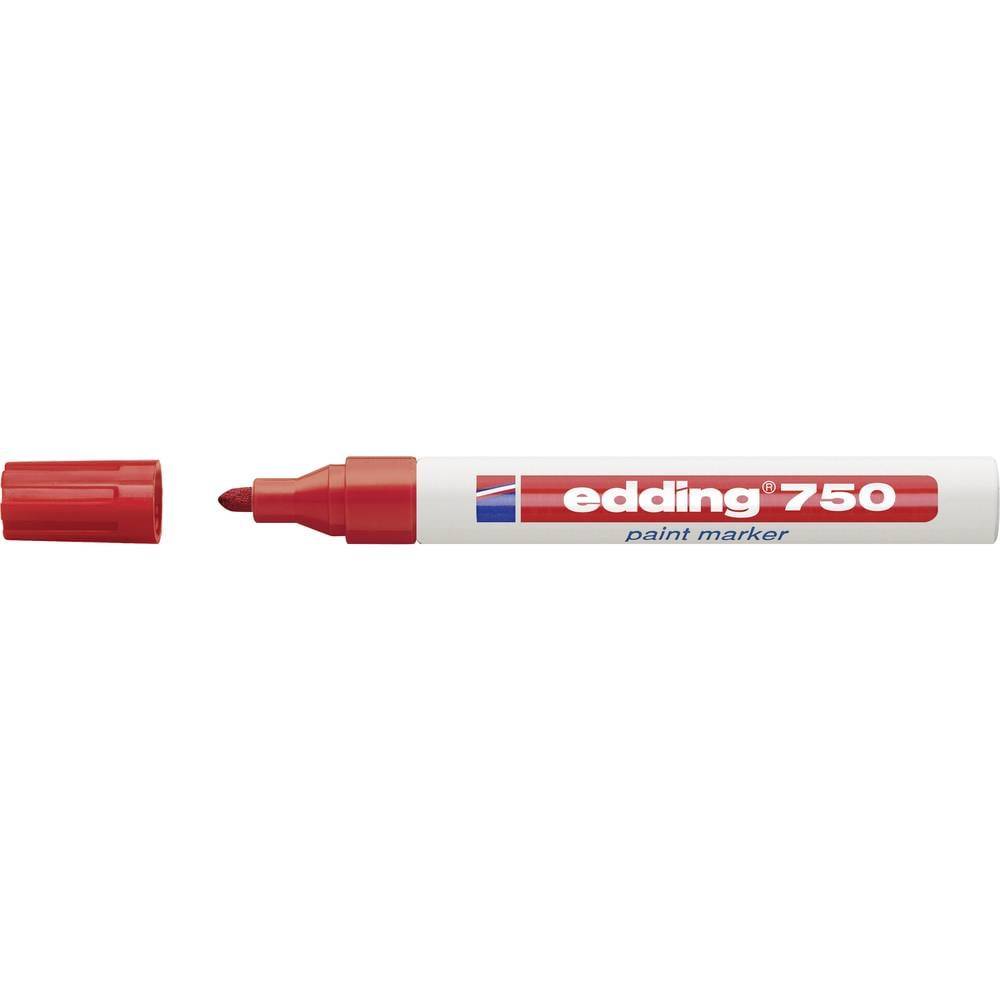 Edding 750 paint marker 4-750002 Lackmärkpenna Röd 2 mm, 4 mm
