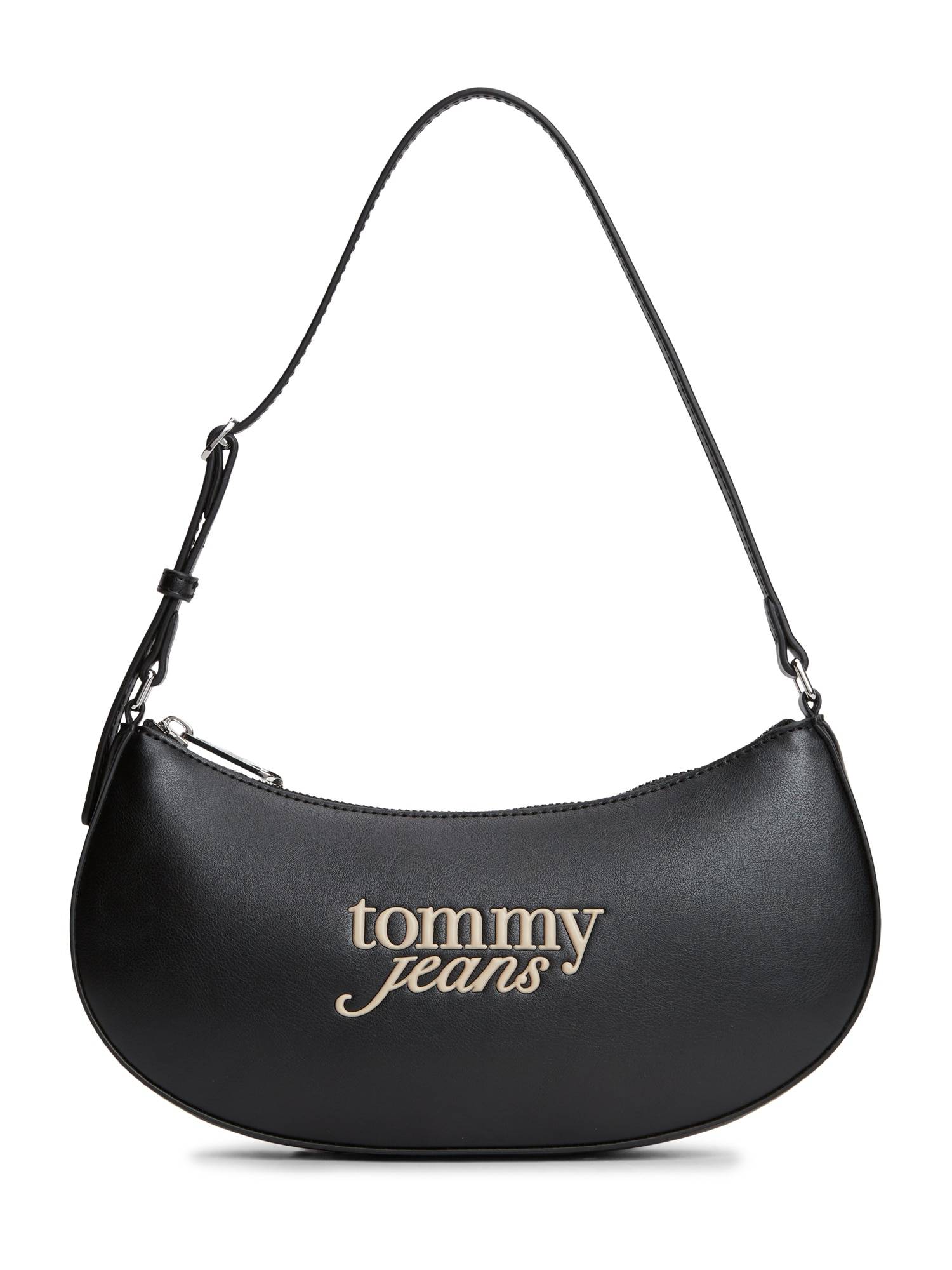 Tommy Jeans Skuldertaske 'MUST'  creme / sort
