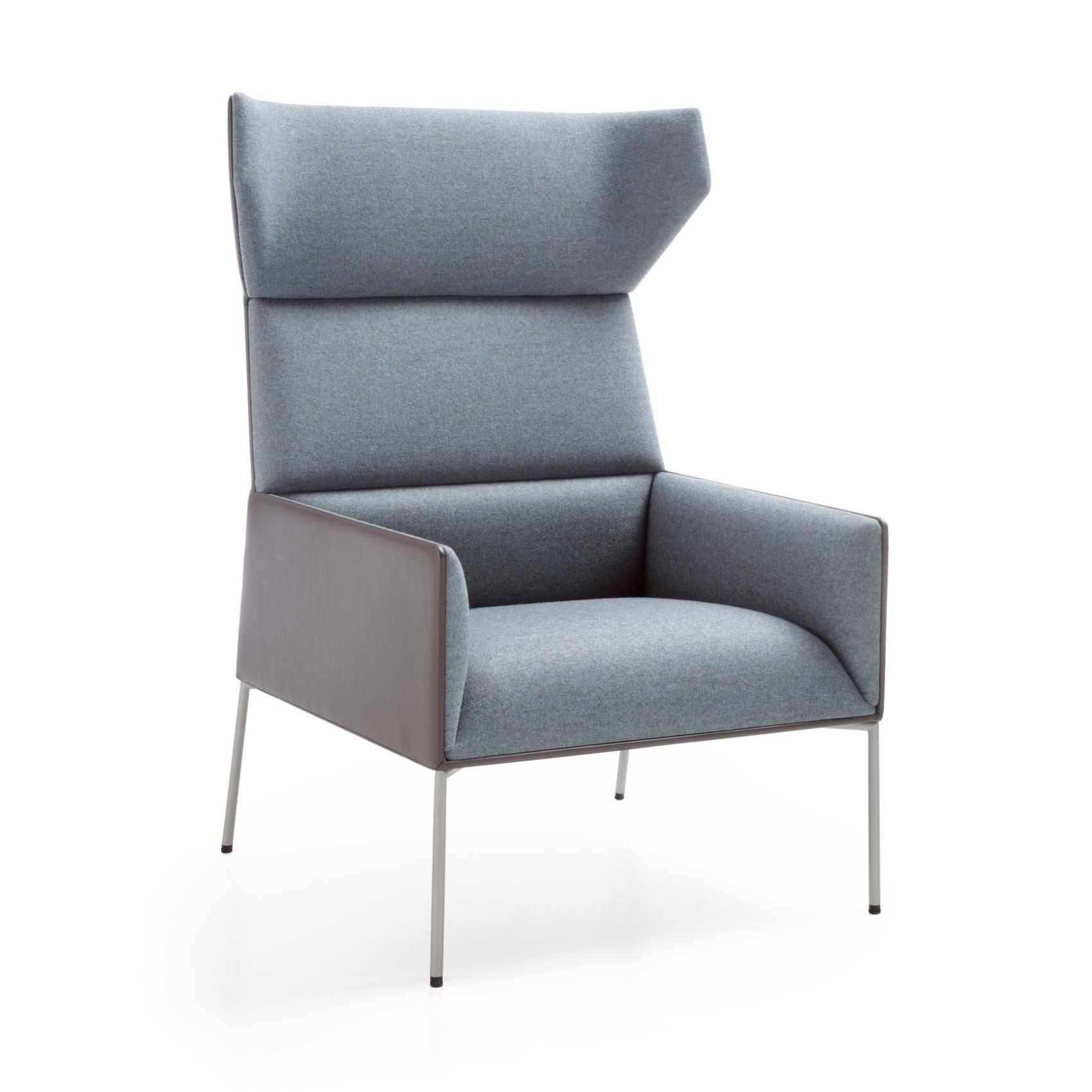 Profim Chic Air Loungestol, wingback. Prisgruppe 6 Metalben