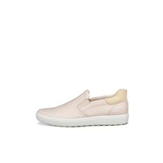 ECCO Soft 7 W - Sneakers i læder til damer - Beige - Size: 42 (UK 8-8.5)