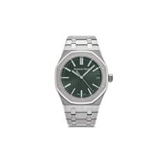 Audemars Piguet - Royal Oak 41 mm från 2024 - unisex - rostfritt stål - one size - Grön