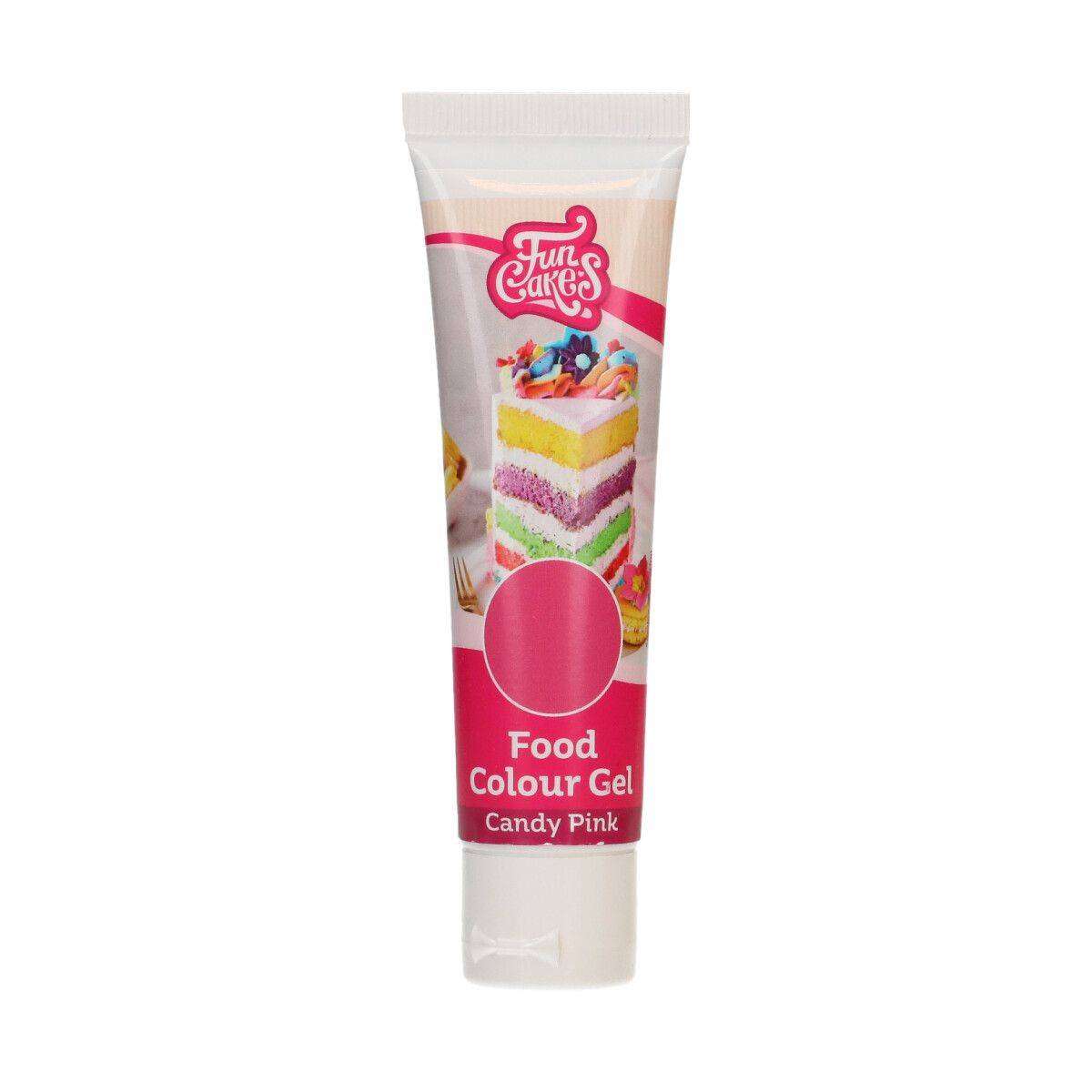 Candy Pink Pastafarve - FunColours Gel.