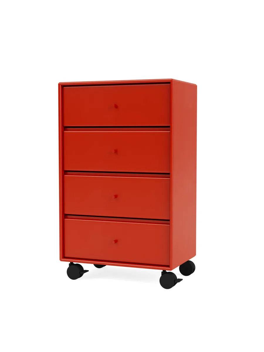 1143 skuffemodul inkl. hjul fra Montana Rosehip / 38 cm - Jacobsen Plus