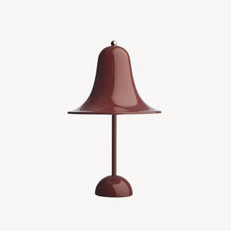 GlowSphere Bordslampa - Den Trådlösa Designlampan för Varje Stämning - Vinröd