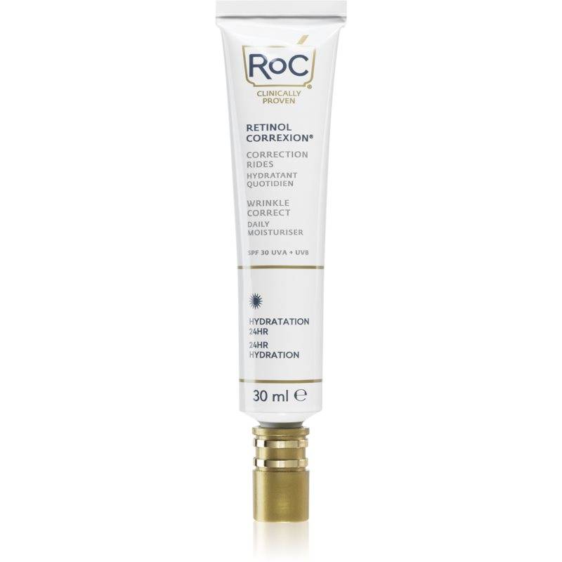 RoC Retinol Correxion Wrinkle Correct Daily Moisturiser Fuktgivande dagkräm mot åldrande  SPF 30 30 ml