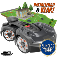 Husqvarna Automower 435X AWD NERA med slinglös teknik "Installerad & Klar!"