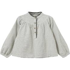 Sofie Schnoor Delvask Shirt Stl. 122 fepojkar - Skjortor Från Magasin - Black Thin Stripe (122)