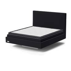 Carpe Diem Beds Hällsö Sängram Med Gavel 180x210 Svart - Ull / Svart (180x210)
