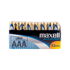 32 st. AAA-batterier - Maxell Long Life Alkaline / LR 03