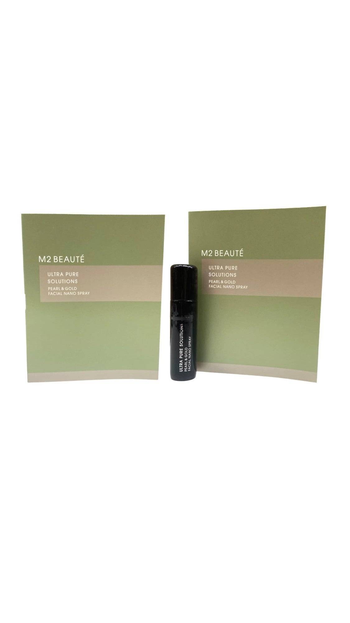 M2 Beaute Pearl & Gold nanoansigtsspray 5 ml prøve