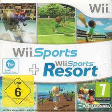 Wii Sports + Wii Sports Resort Nintendo Wii (Begagnad)