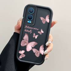 TEMU Soft Tpu Back Cover For Oneplus Nord Ce 4 Lite 5g Featuring A Pink , Providing Protection For Device.