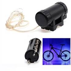 LEADBIKE A01 Cykelhjul Cool Light Strip Cykelhjulnav LED-ljusdekoration Drivs av batteri