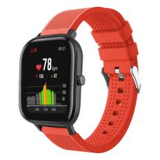 Amazfit GTS / Bip Lite Stribe silikone Urrem - Orange