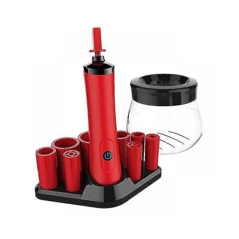 Cosmetic Brush Cleaner #red