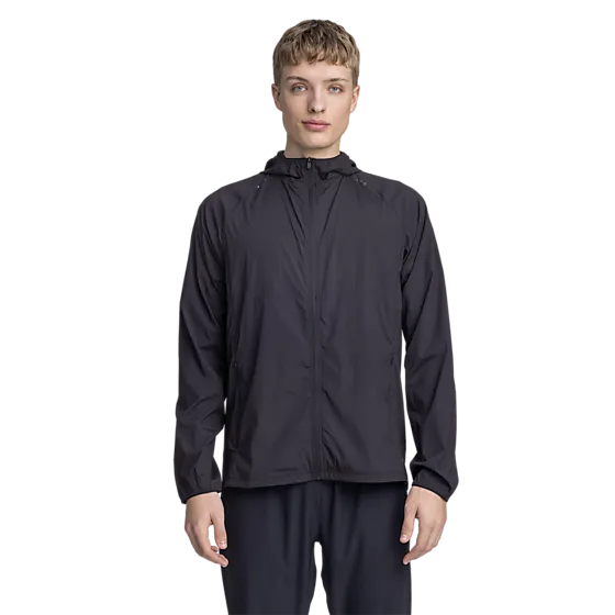 Soc M Run Wind Jacket Löparkläder Black - XXL