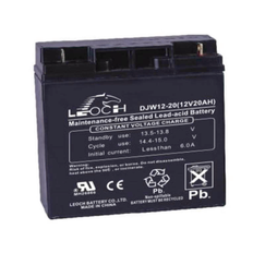 Leoch 12V 20Ah Underhållsfritt Blybatteri