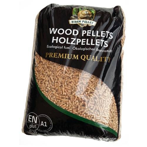 Biber Træpiller Premium Quality 6mm, 1.050 kg (70x15 kg sække).