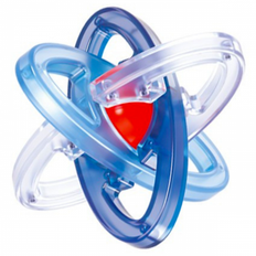 QiYi KML Satellite Lock Puzzle Transparent Blue - Difficulty Level 3
