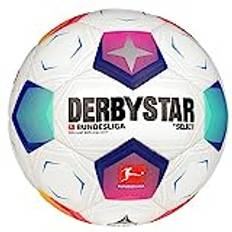 Derbystar Unisex ungdom Bundesliga lysande replika ljus v23 fotboll, vit, 4