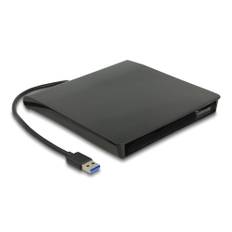 Delock 5.25" External Enclosure Slim SATA > USB 3.0 - Speichergehäuse - SATA - USB 3.2 (Gen 1)