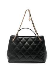 Tory Burch Fleming Shoulder Bag — Black