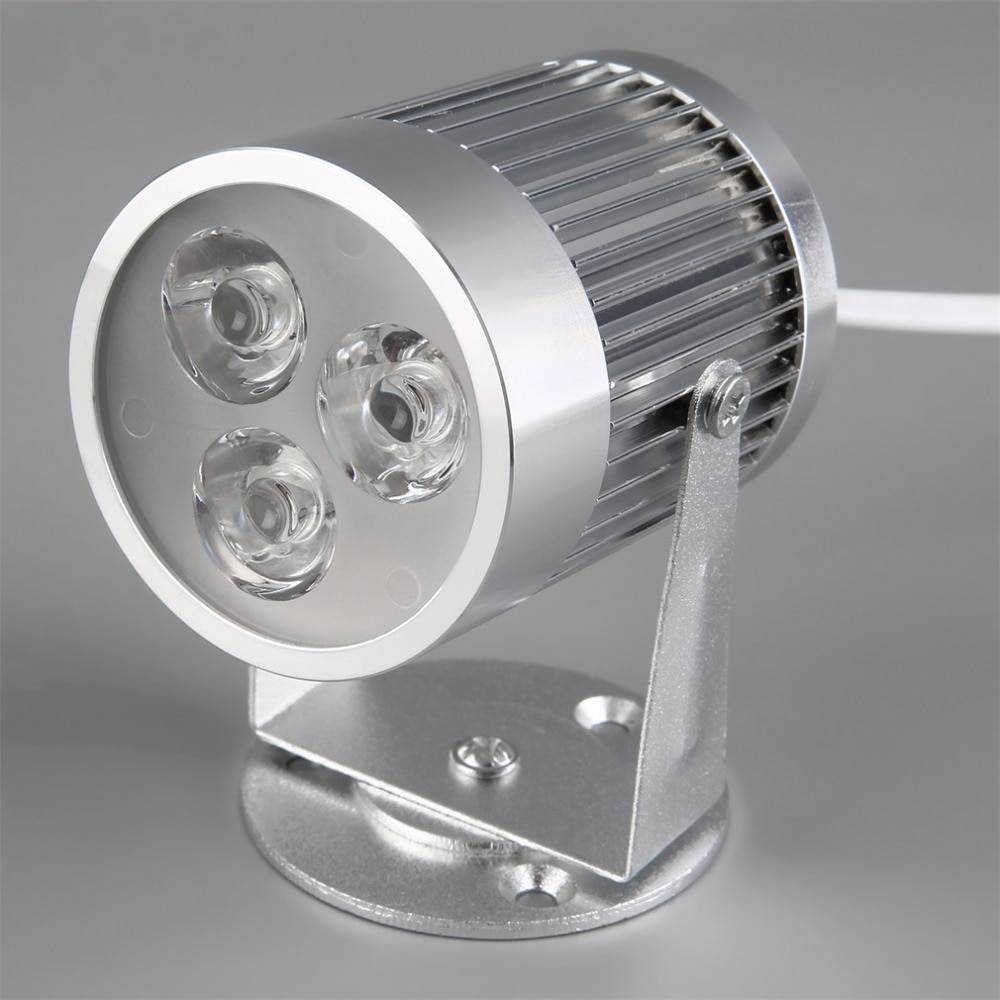 3 led spotlight 3w aluminium pinspot sceneffekt ljus disco party display lampa 3w med line spotlight vitt ljus amerikansk