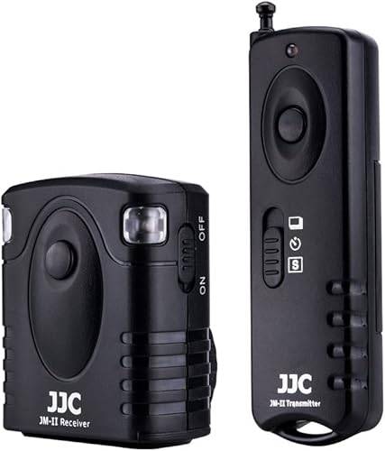 JJC JM-M trådlös utlösare MC-DC2 för Nikon Z5 Z6 Z6II Z7 Z7II D750, D780, P1000, P7700, P7800, D90, D600, D7000, D7100, D5000, D5100, D522 00 D5 Kamera 600 D3200