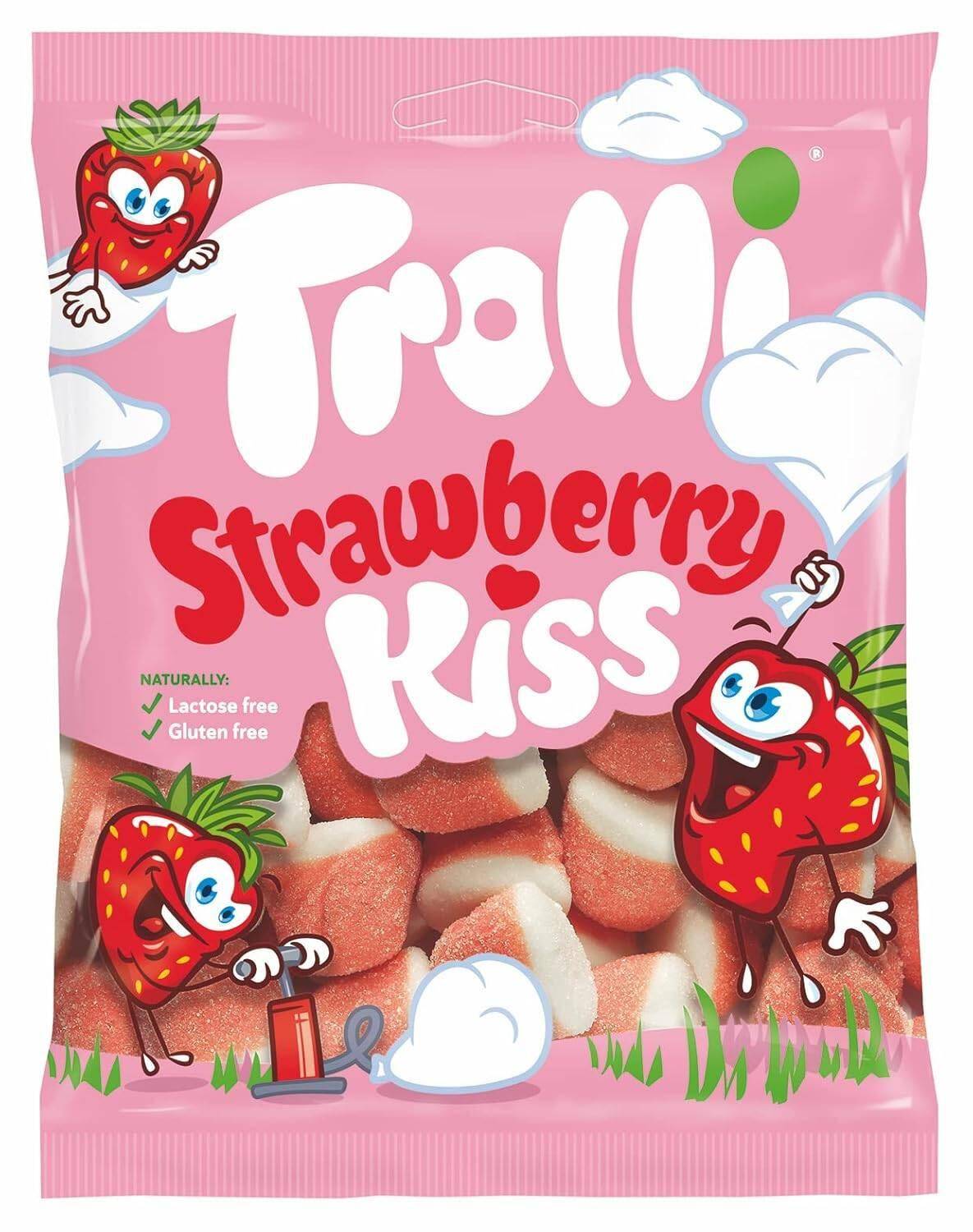 Trolli Kiss Jordgubbsgelé 150 g