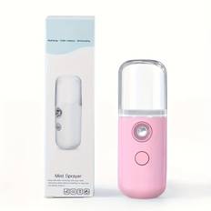 TEMU Facial Steamer, Portable Humidifier, Usb Rechargeable Moisturizing Facial Mist For Outdoor Travel