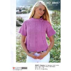 98457 Bluse m/A-vidde