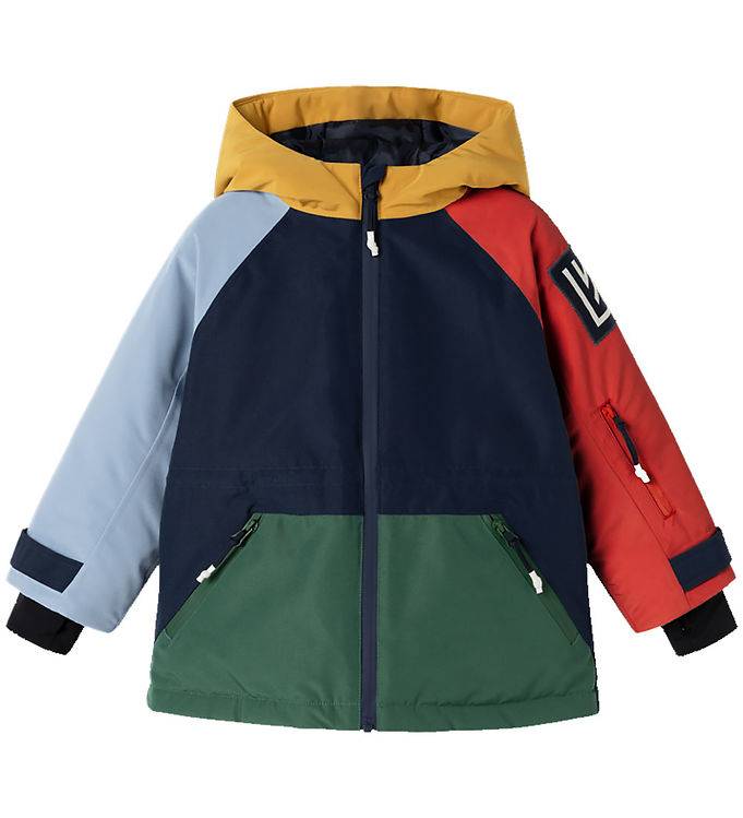 Liewood Vinterjacka - Kalle - Garden Green/Multi Mix - Liewood - 6 år (116) - Vinterjacka