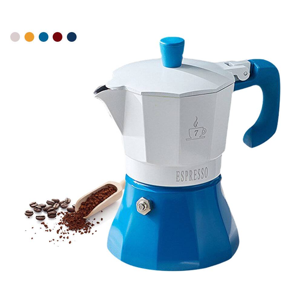 150 / 300ML Mokabryggare Aluminium Espresso Kaffebryggare för spis Italian Coffee Brewer Kaffemaskin Kök Kaffetillbehör